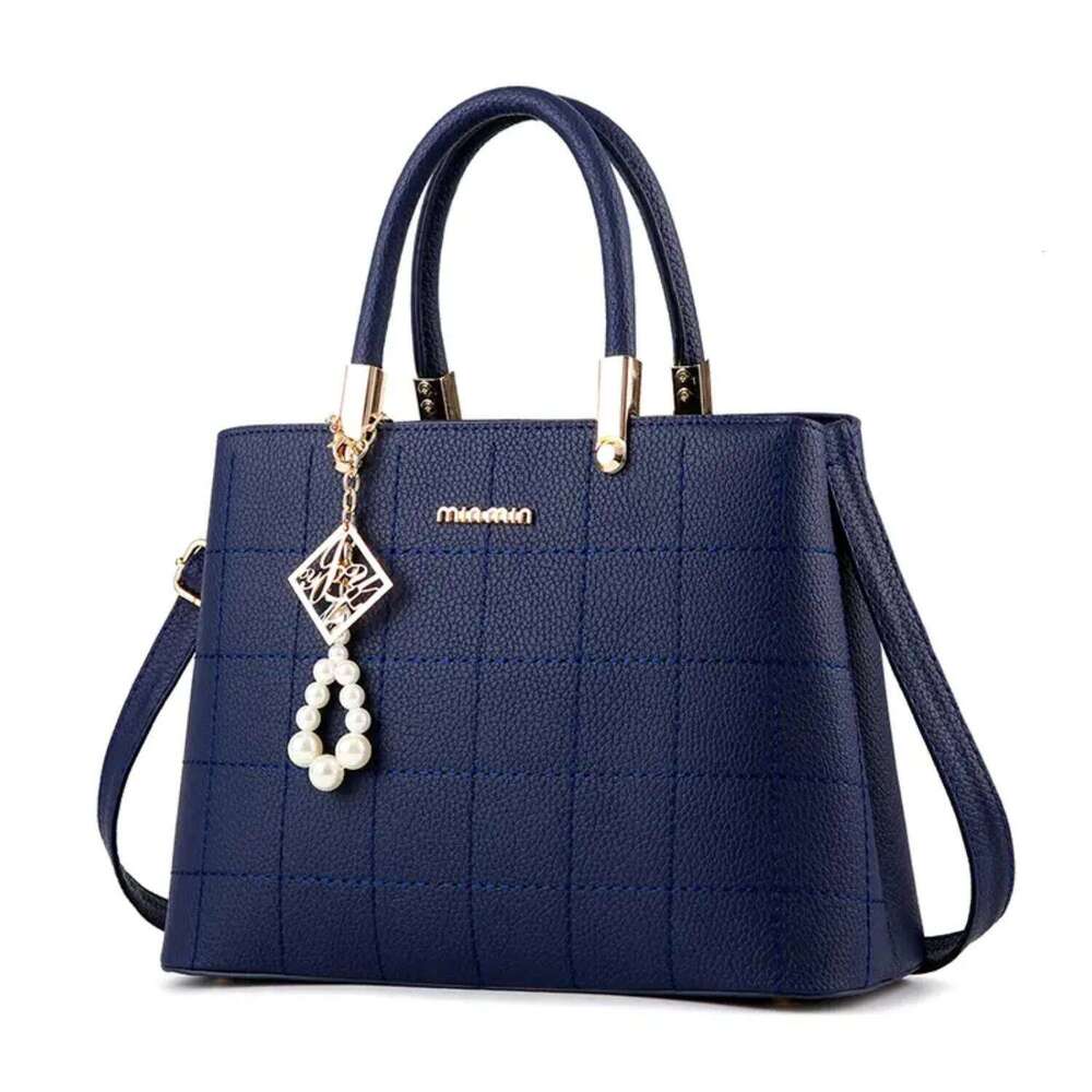 Women's Bags Designer Detail Tote Bag, Women's Fashion Double Handle Purse, Versatile Zipper Shoulder Bag
