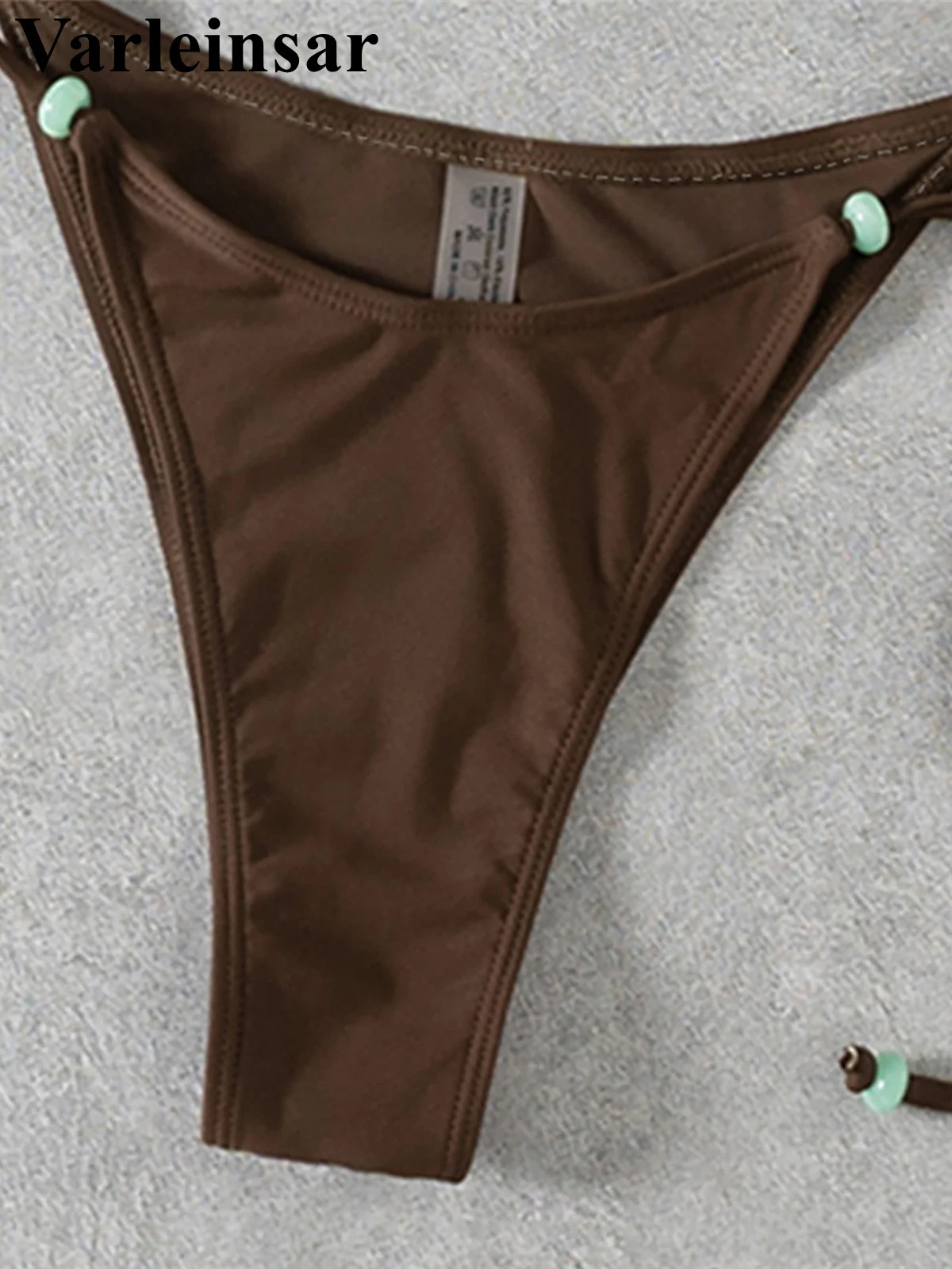 XS L Halter High Leg Cut Strappy Bikini Female Swimsuit Women Swimwear Twopiece set Bather Bathing Suit Swim V7004 250604