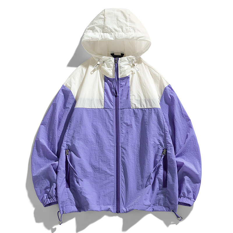 Sunscreen clothes for men and women, summer new style, original yarn, outdoor fishing, ice silk skin clothes, breathable hiking windproof jacket