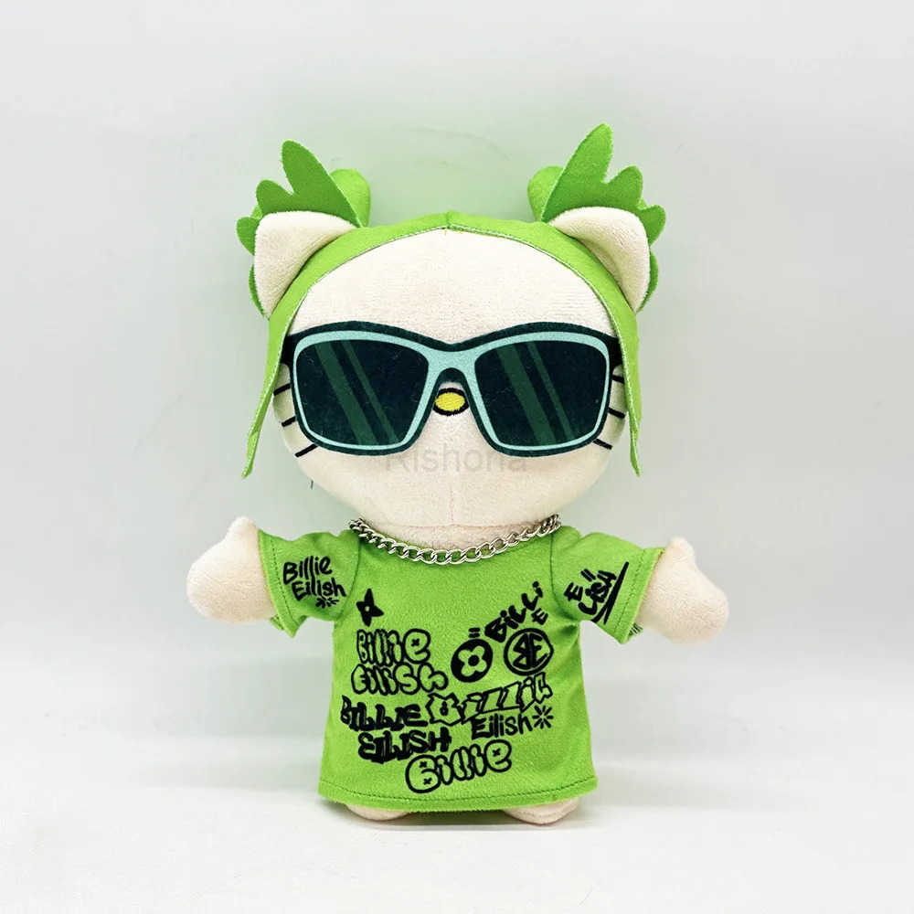 Sanrio Hello Kitty dolls Hello Selena Plush Toys Cute Cartoon Cat Anime Plush Doll Soft Stuffed Dolls Room Decoration Kids Toy gifts X250605