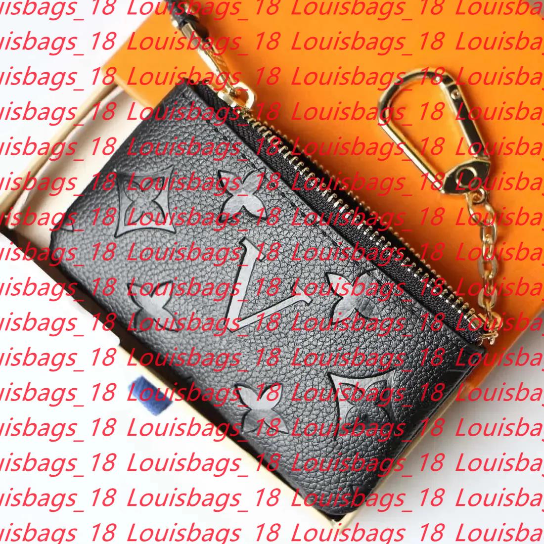 High quality Designers luxurys Purses KEY POUCH POCHETTE CLES Women Mens Key Ring Credit Card Holder Coin Purses Mini Wallet Bag with box and dustbag M62650 M80879