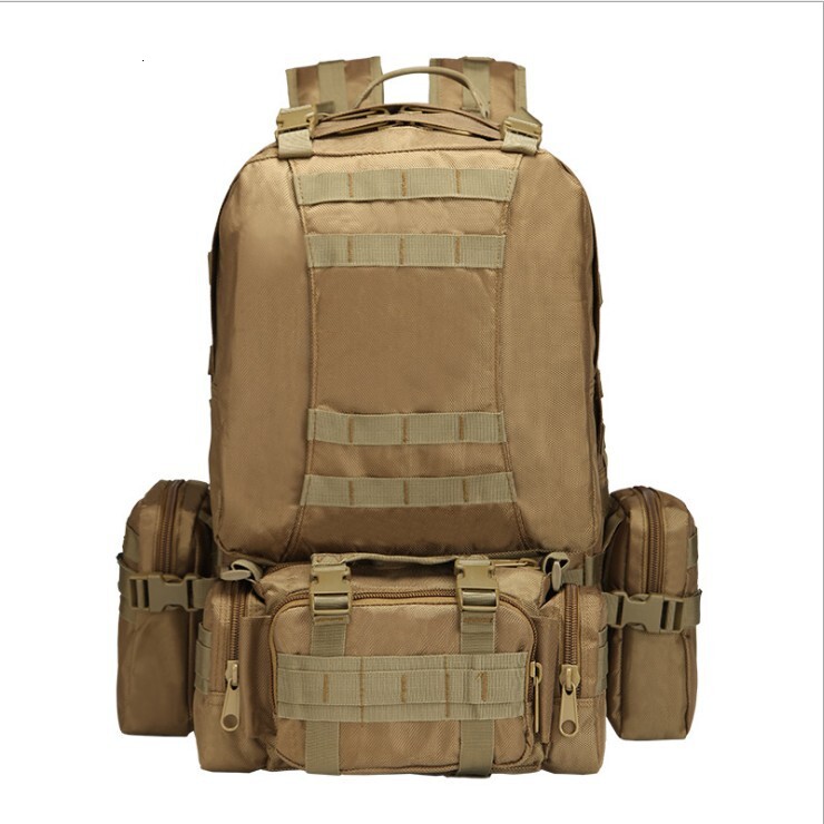 Outdoor Multifunctional Hiking Large Capacity Mountaineering Bag Upgraded Combination Backpack 45L