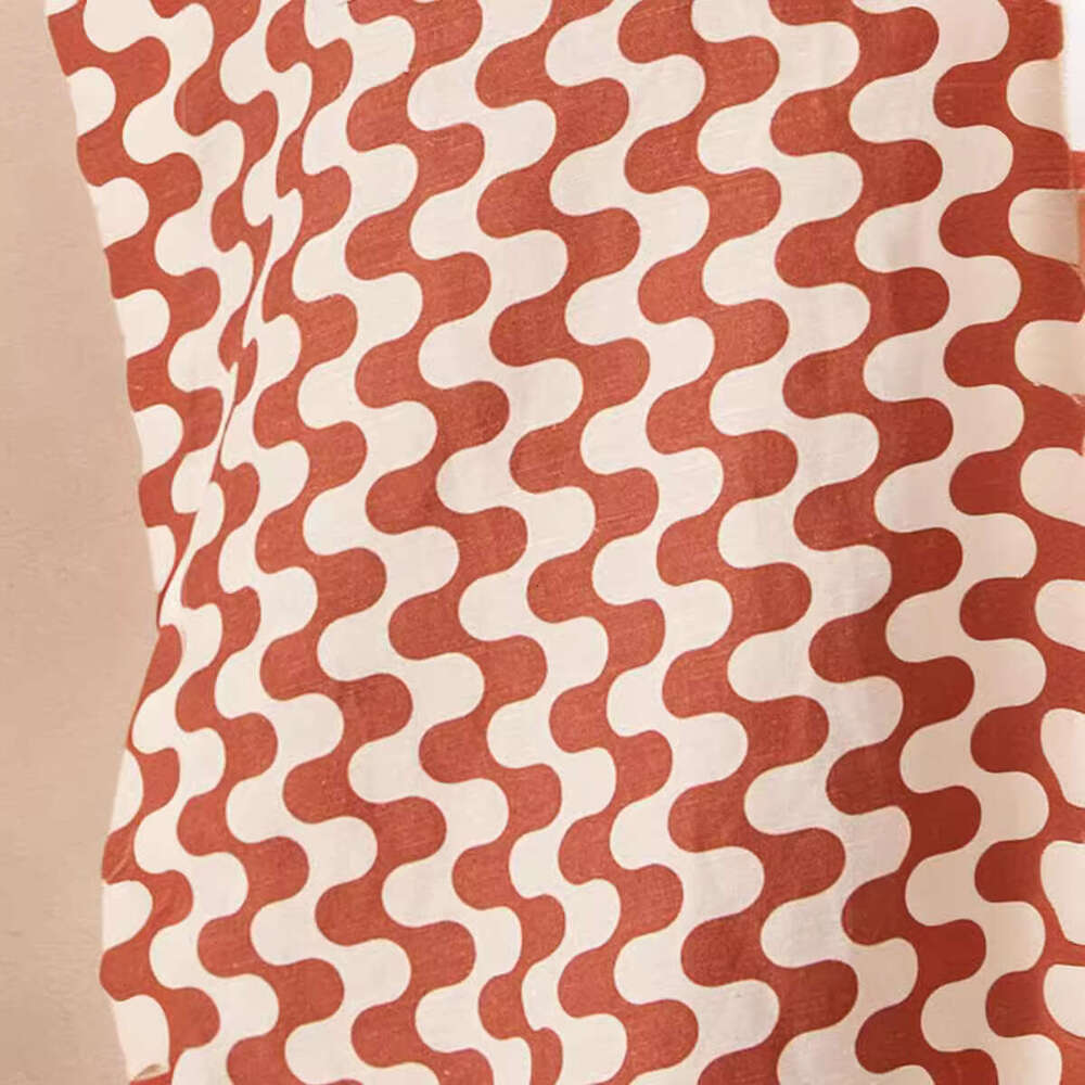 Women's New Fashion Casual Geometric Print Pocket Top Cardigan Flared Pants Set B5