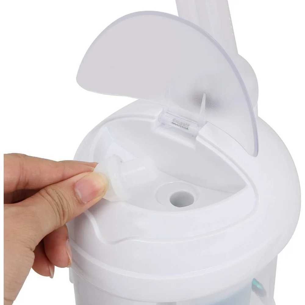 Portable 3 in 1 Mini Facial Steamer Ozone Hair Table Top Home Salon Spa Face Steamer Beauty Skin Care Facial Atomizer w XJ250607