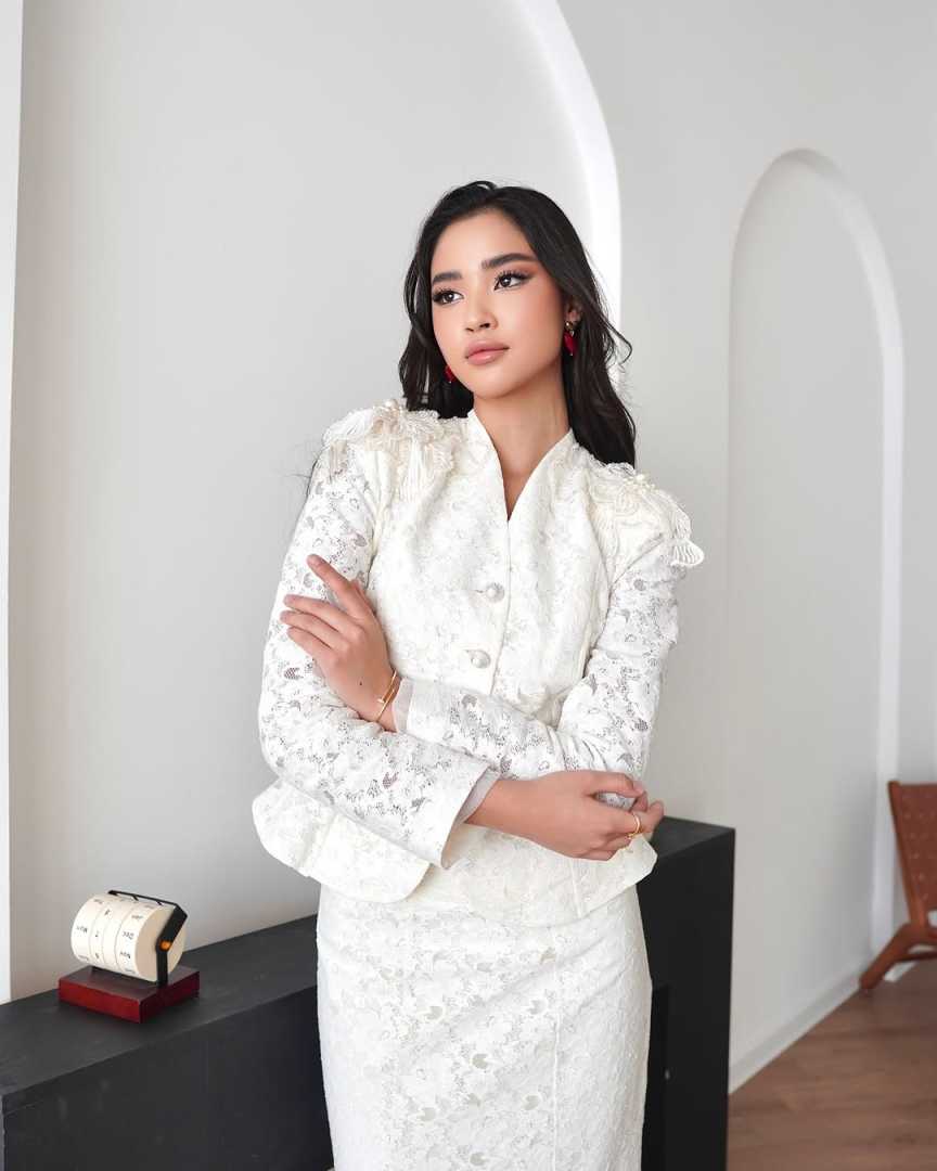 2 Pieces Lace Women Blazer Dress Mermaid Ladies Formal Wear Prom Birthday Party Customized Long Jacket Outfits