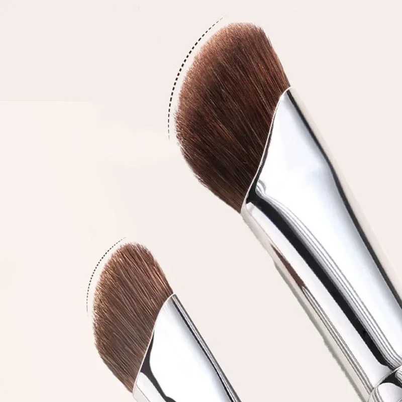 Professional Flat Angled Nose Shadow Makeup Brush Soft Eyeshadow Contouring Tool for Beauty Cosmetics W250605