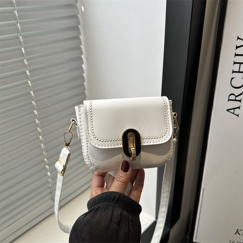 designer Niche Design Small Square Bag Simple Casual Fashion Bag for Women 2025 New Retro Personality Trendy Crossbody Bag