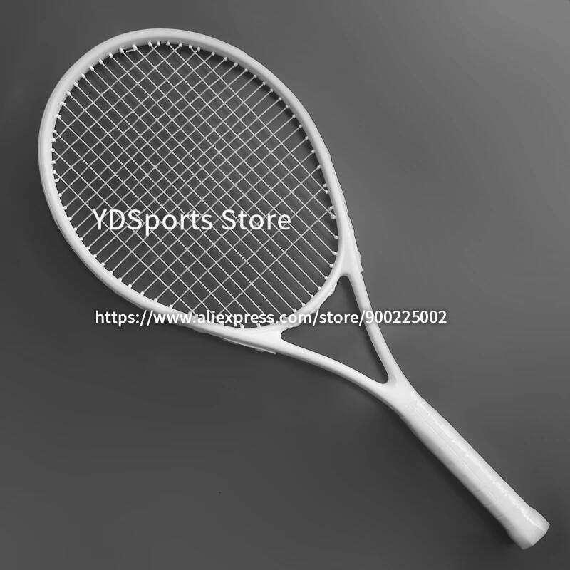 Tennis Rackets 40-55 LBS Composite Carbon Racquet Llight Weight Racket Strung 4 3/8 Technical Tennisracket Equipment Unisex