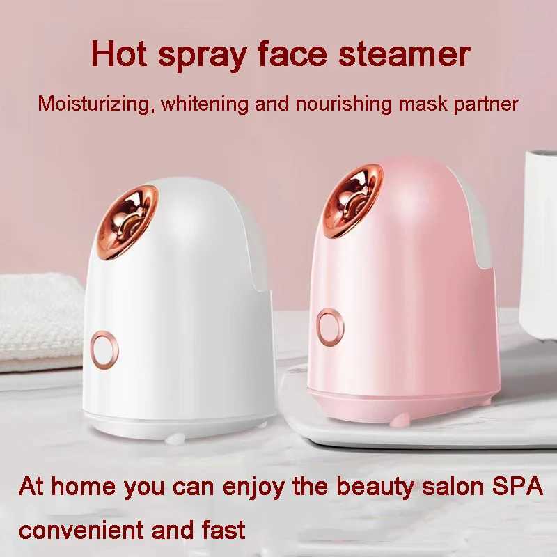 Hot Skincare Facial Steamer Beauty Device For Face Hydration Pore Cleansing Nano Steam With Deep Penetration XJ250607