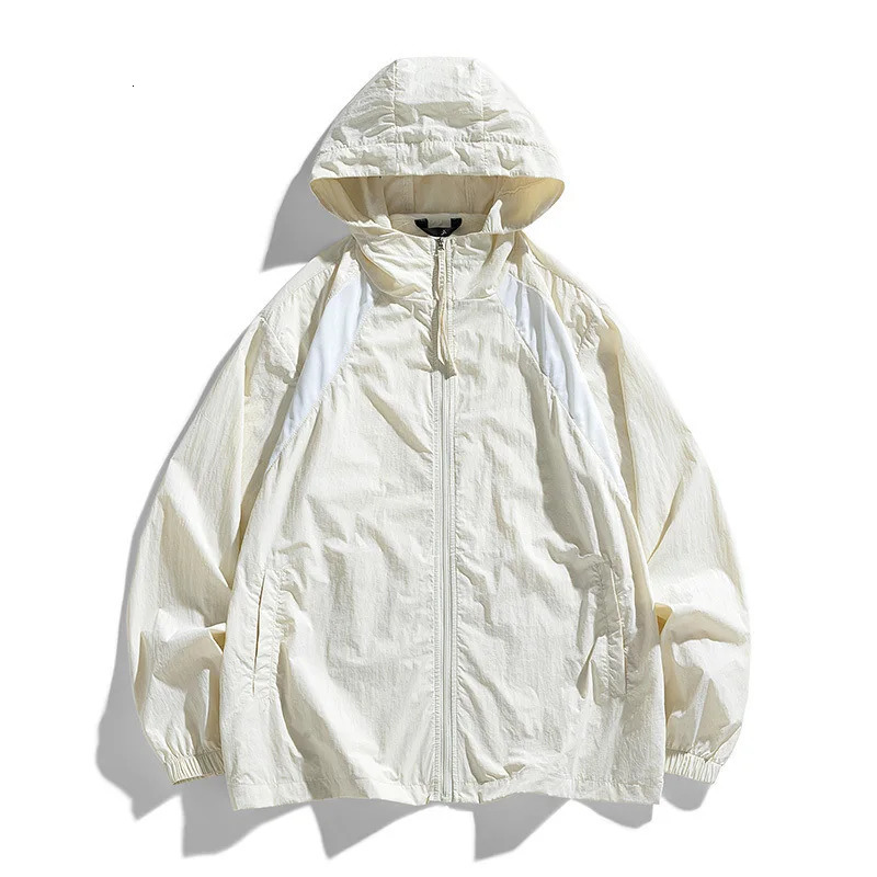 Sun Protection Jacket Men Hiking Thin Camping Ice Skin Fishing Ultra-Light Quick Drying Windbreaker Outdoor Male Coats 250605