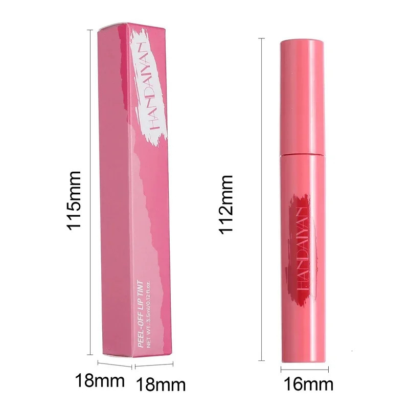 Matte Lip Liner Peel Off Tattoo Lipgloss Waterproof Velvet Lip Tint Red Brown Not Easy Fade Lip Stain Outline Contour Cosmetic 250605