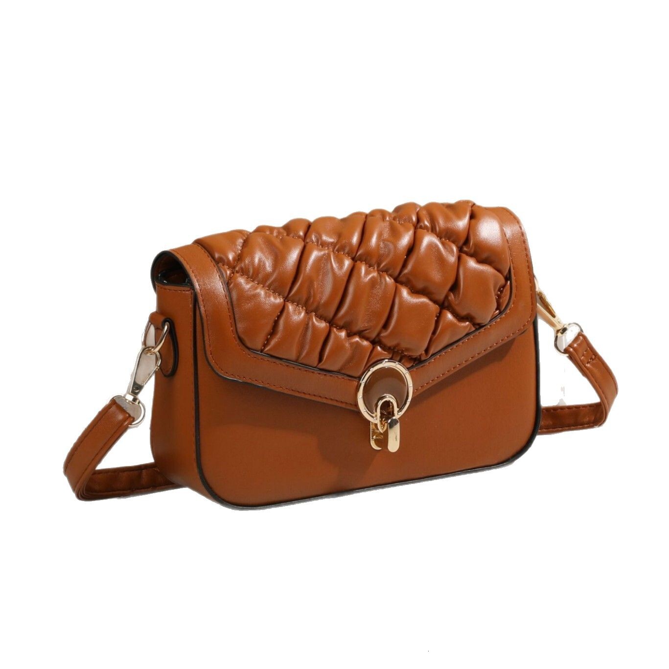 Top brand high-quality new free designer bag high-quality texture 2025 new shoulder bag fashionable multifunctional crossbody bag pleated new free des