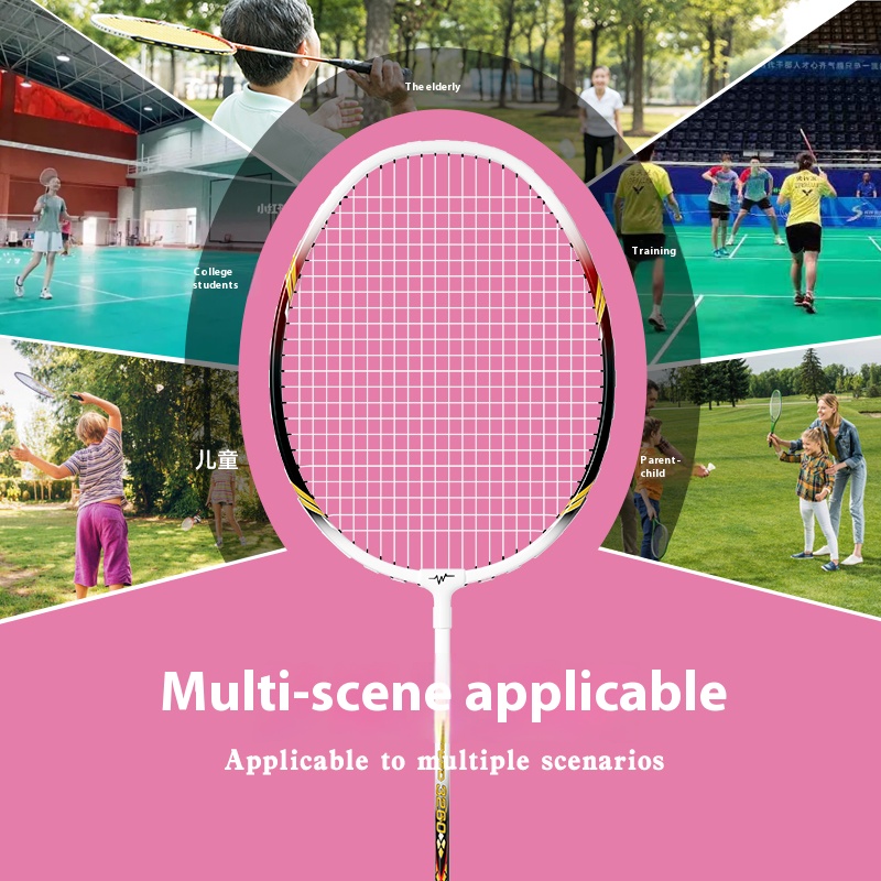 Ultra-High Cost-Effective Badminton Racket | Ultra-Light & Stylish | Offense-Defense Balance| Perfect for Beginners