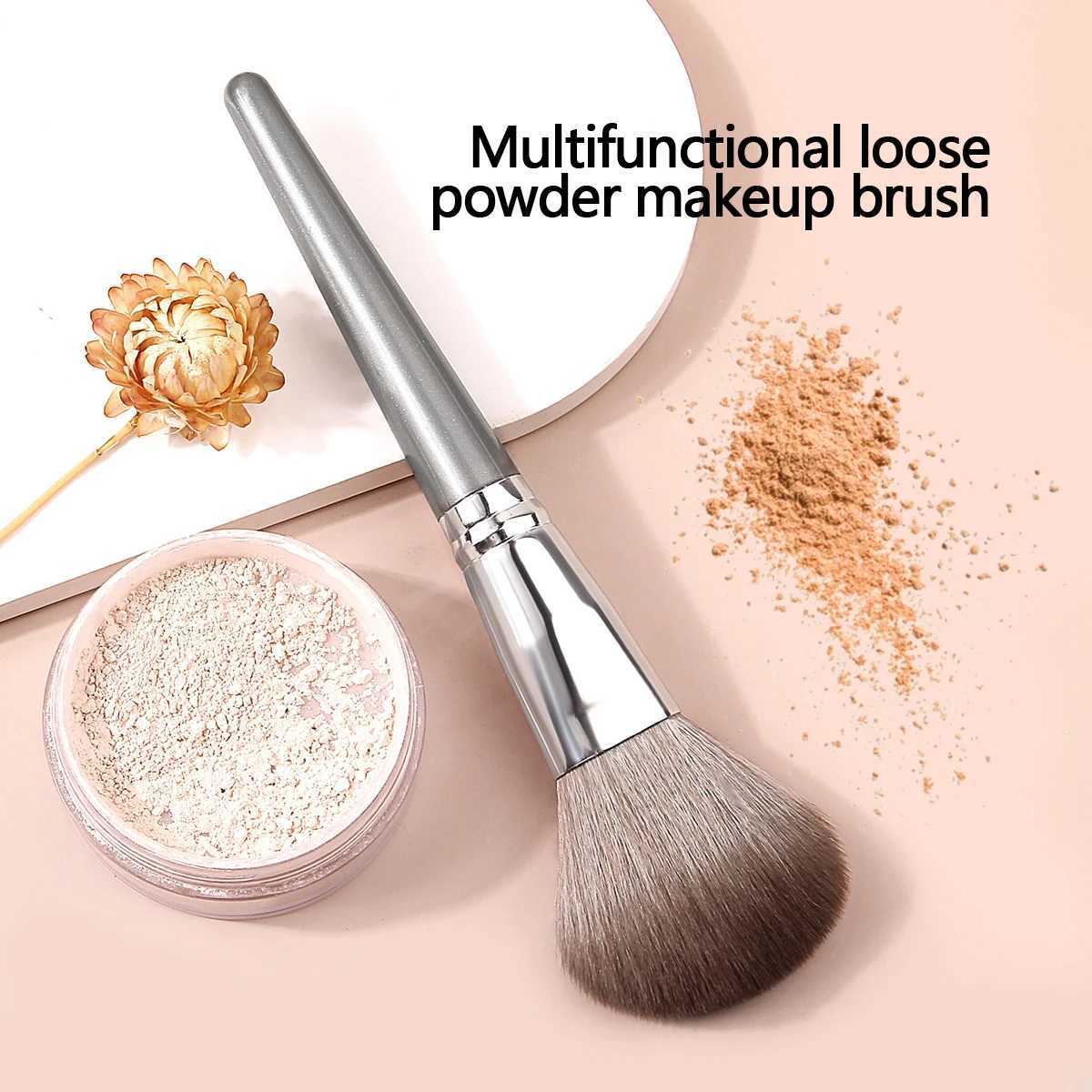 Top Grade Makeup Brush Face Cheek Contour Ber Nose Foundation Loose Power Cosmetic Makeup Brushes Tool W250605