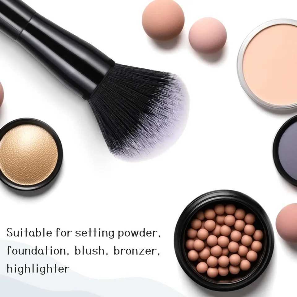Single large round-headed powder brush ultra-soft highlighter brush soft powder brush b brush makeup brush toolW250605