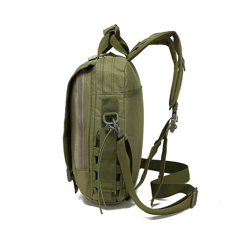 Waterproof Molle Tactical System 14inch Laptop Concealable Shoulder Strap Backpack Handbag Crossbody Bag