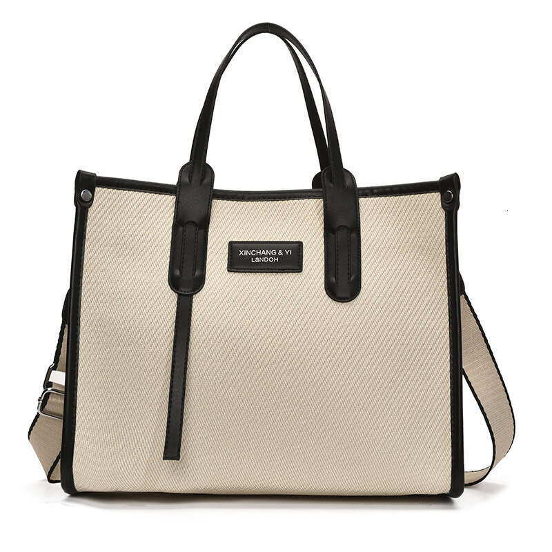 Large Capacity for Women 2025 Summer New Fashion Simple Shoulder Crossbody Casual Commuter Handbag Tote Bag