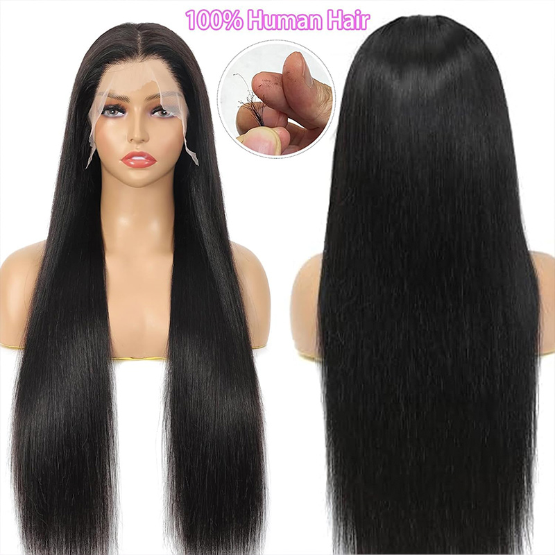luxury 13x6 inch fullrapunzel style genuine human hair wig band with ultrarealistic density