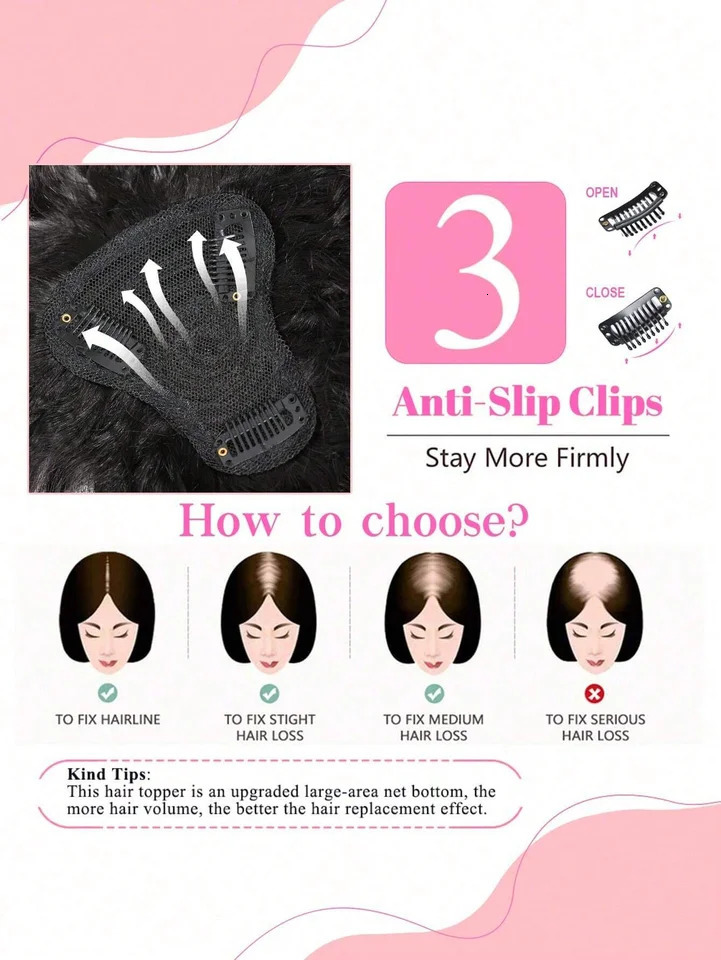 Kinky Straight Natural Black Topper Hair With Bangs Human Hair Toppers For Women Invisible T Part Clip In Hair Extensions Daily 250529