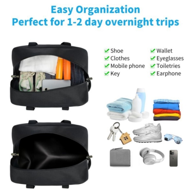 Small Gym 14inch Lightweight Portable Mini Duffel Bag Suitable for Travel and Sports