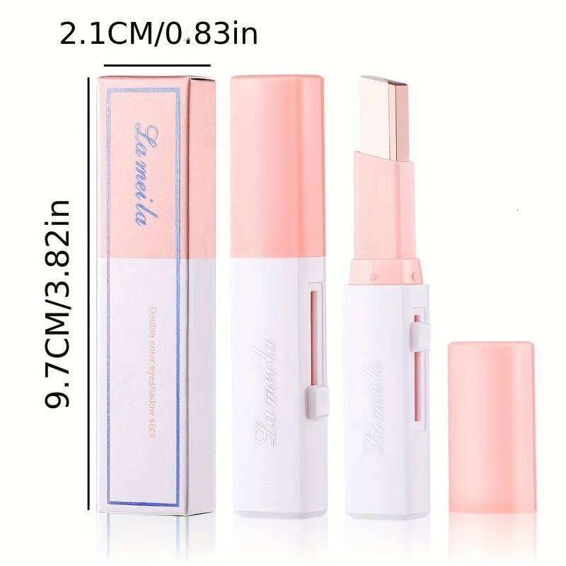 Two Color Gradient Eye Shadow Stick Three Dimensional Natural Without Taking Off Makeup free shipping