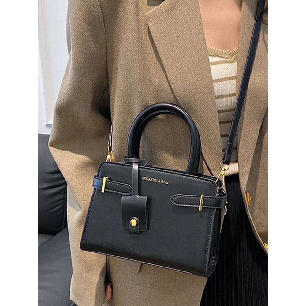 Women's Bags Designer New PU Leather Small Handbags Women Winter Solid Color Crossbody Bag Female Daily Commuter Shoulder Bags