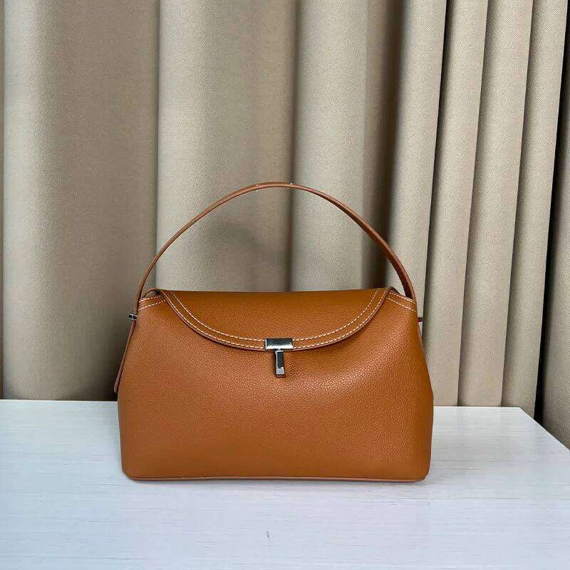Handbag High Quality Pattern Shoulder Sier Lock Large Capacity Tote New Fashion Women's Bag