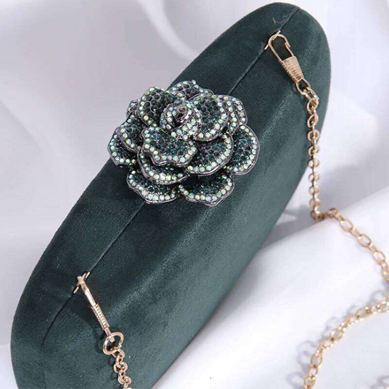 Elegant Veet Girls Pink/Blue Wedding Bridesmaid Clutches Phone Case Pocket Fashion Women Evening Clutch Handbag Money Wallet