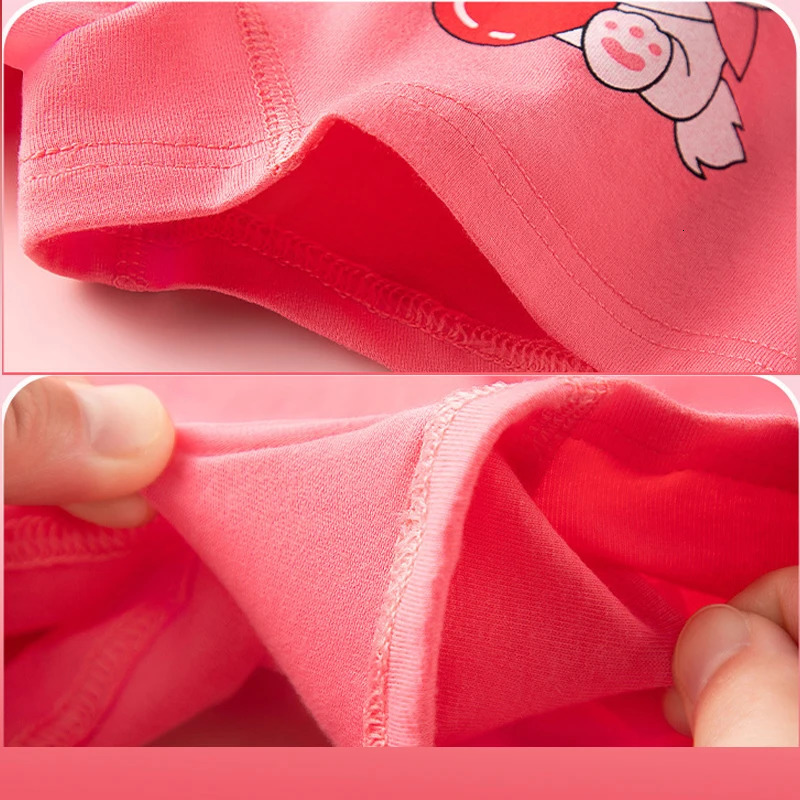 Girls Underwear Little Girl Boxer Shorts 2-14 Years Student Princess Cartoon Panties Cotton Breathable Children Boxer Underpants 250604