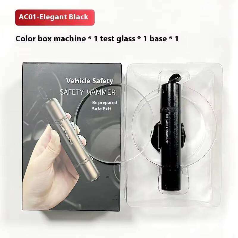 DHGadgets Instant Window Breaker & Seatbelt Cutter Emergency Exits Compact, Reliable Lifesaver for Drivers Car Safety Hammer