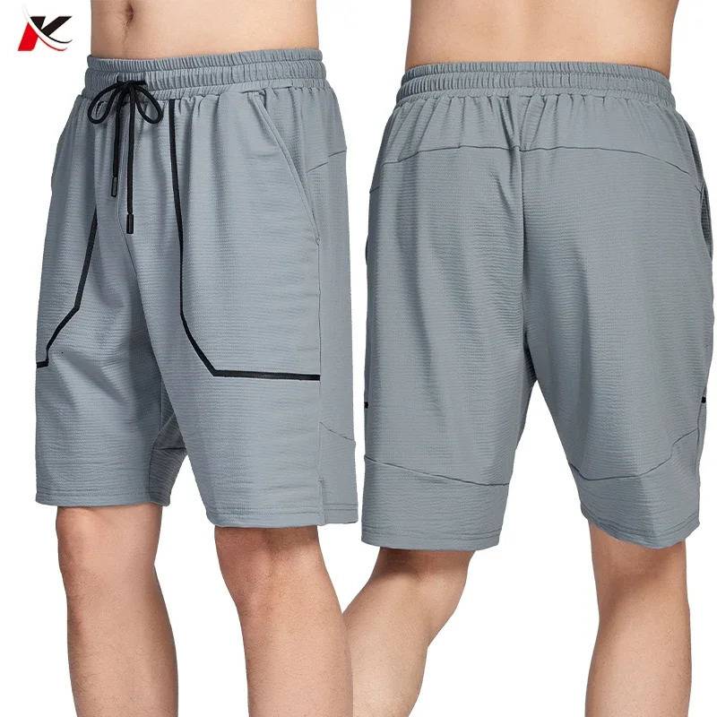 Fitness sports Shorts Summer Gyms Workout Male Breathable Mesh shorts Quick Dry Beach Short Pants men Sportswear Y28 250604