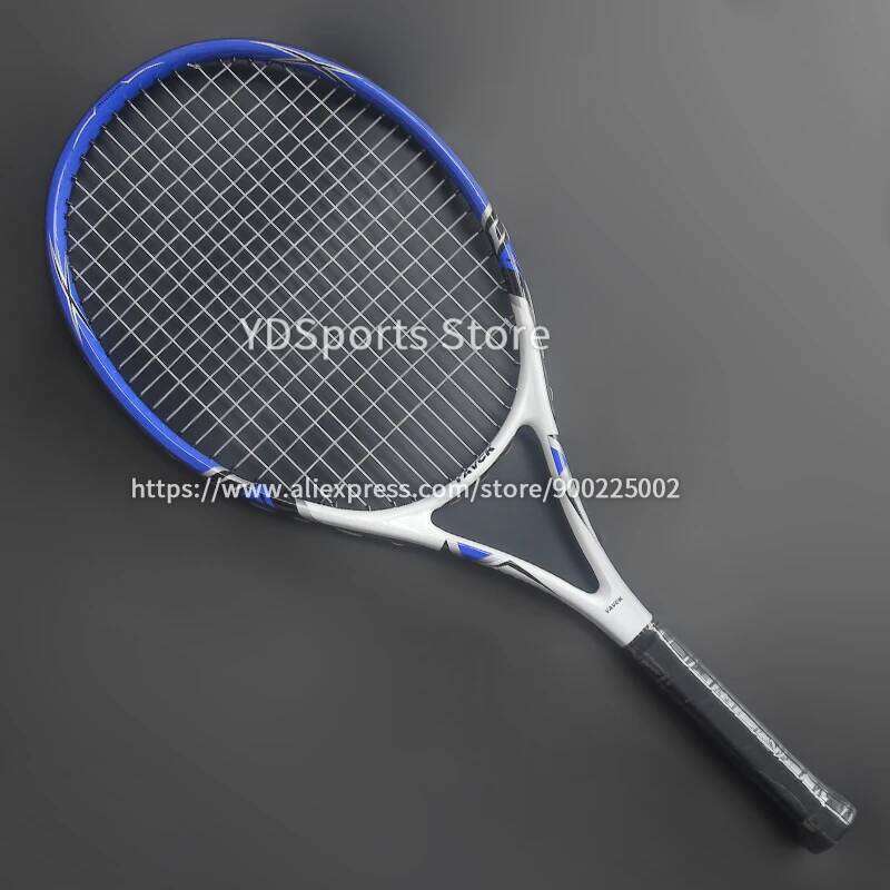 Professional Ultralight Racquet Composite Carbon Aluminium Alloy Tennisracket 45-55LBS Training Tennis Rackets Unisex Trainer