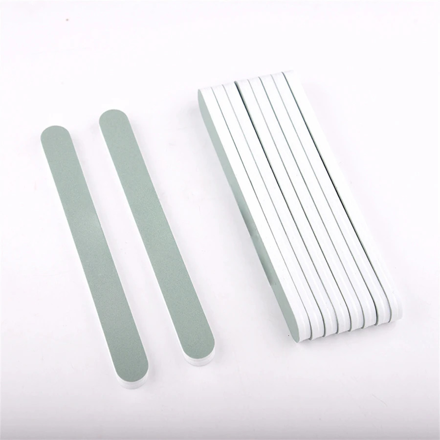 10pcs Double Sided Nail File 600/3000 Grit Natural Nails Polisher Fingernail Buffer Buffing File Professional Manicure Tool 250605