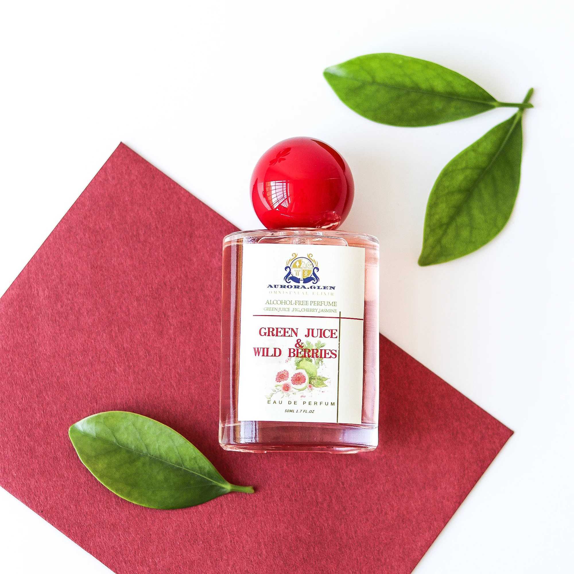 Premium Fig Blackcurrant Alcohol-Free Perfume 50ml - Vegan Long Lasting Fragrance for Women Men - Natural Essential Oils W250605