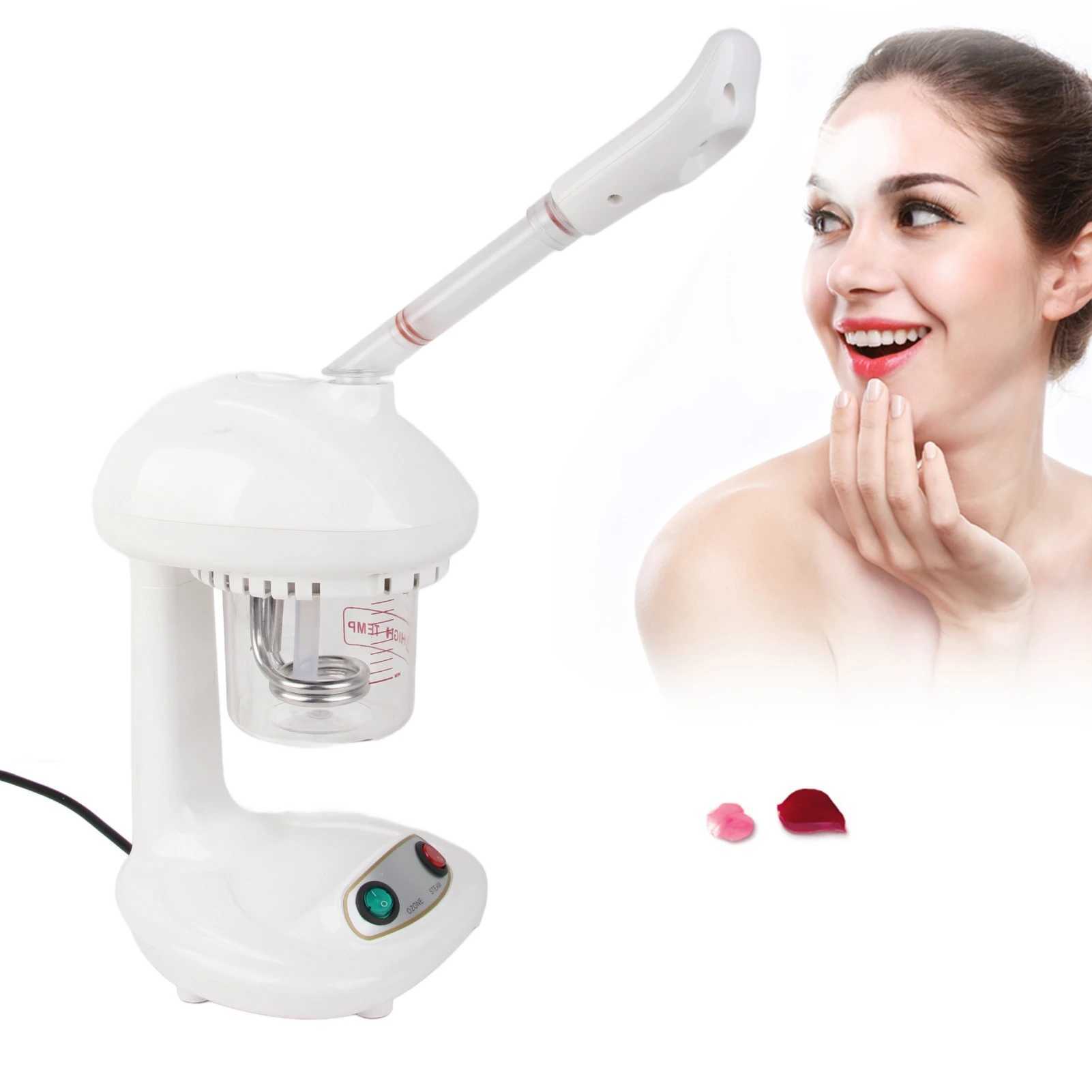 110V Ionic Spraying Machine Advanced Facial Steamer Ozone Steaming Skin Care Salon Spa And Home Face Moisturizing Cleaning XJ250607