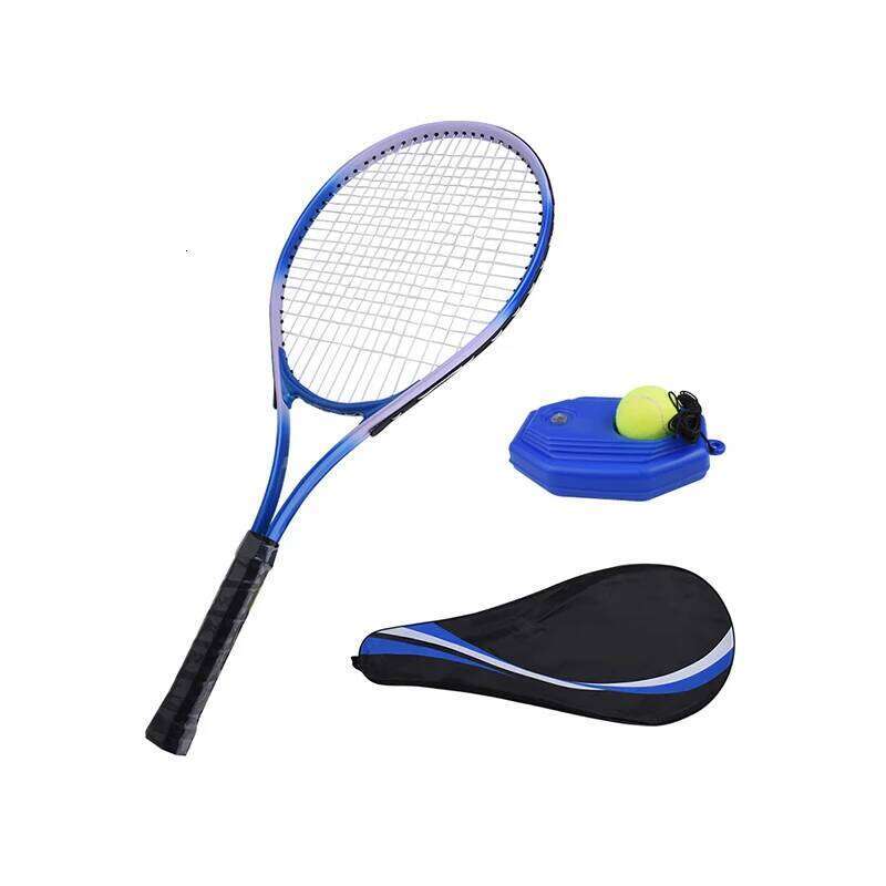 Adults Shaft Trainer Ball Racquet Strings Set Beach Carbon Paddle Equipment Tennis Racket Bag