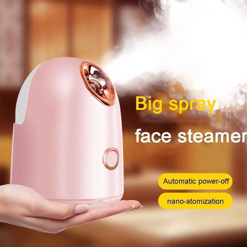 Hot Skincare Facial Steamer Beauty Device For Face Hydration Pore Cleansing Nano Steam With Deep Penetration XJ250607