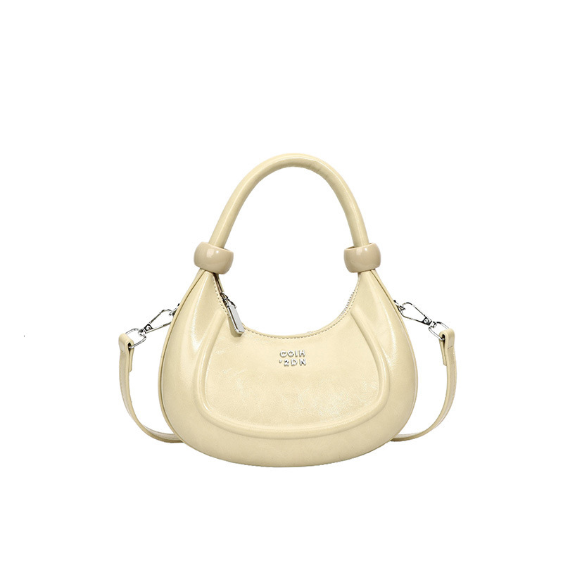 Free Shipping Designer Bag Small Niche Underarm Large Capacity Bag For Women New 2025 Spring/summer Fashion Crescent Bag Simple And Versatile Single S