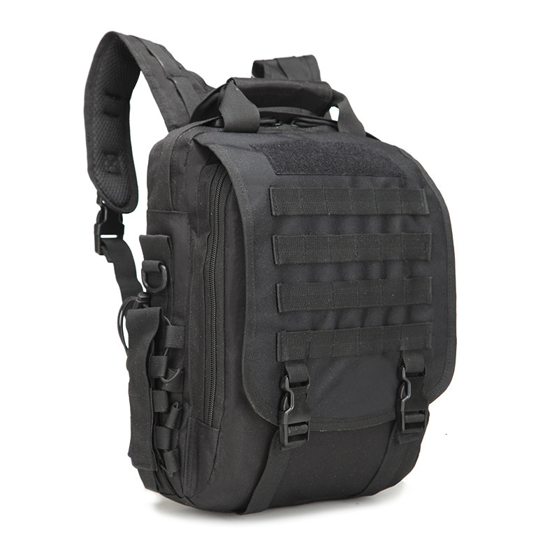 Waterproof Molle Tactical System 14inch Laptop Concealable Shoulder Strap Backpack Handbag Crossbody Bag