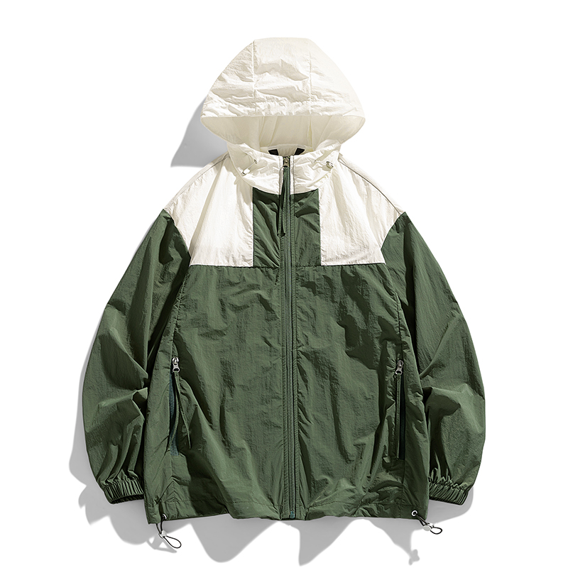 Sunscreen clothes for men and women, summer new style, original yarn, outdoor fishing, ice silk skin clothes, breathable hiking windproof jacket