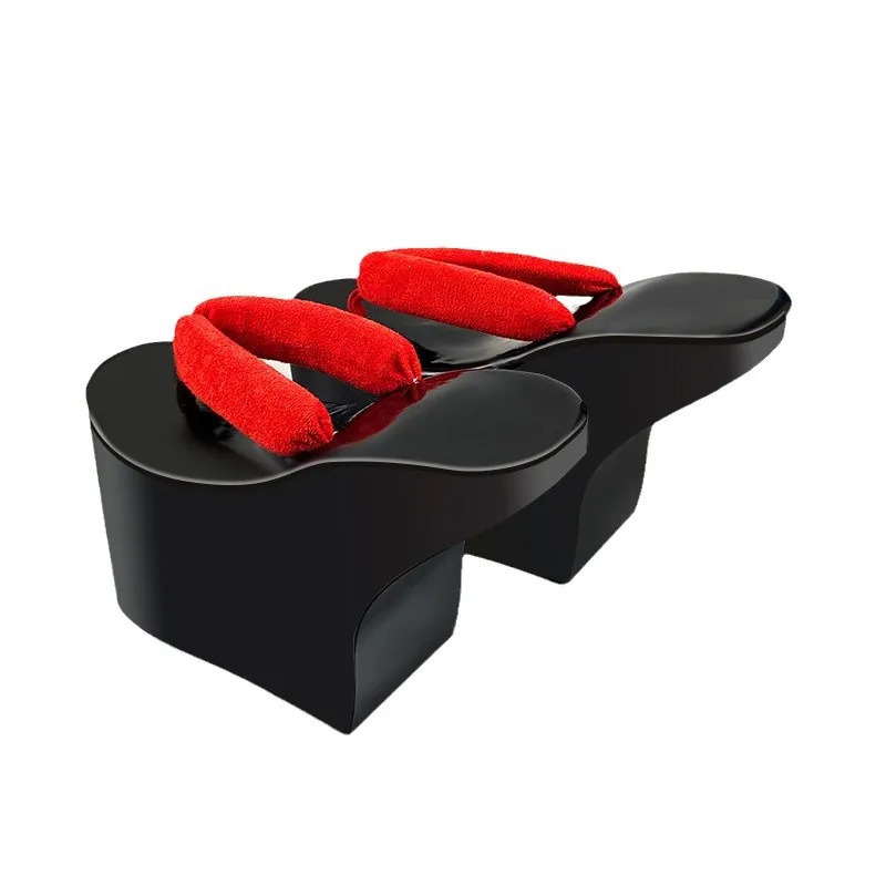 Women Wooden Japanese GETA Clog Flops Flip Wood Sandal Shoes Cosplay Japan Geisha 10CM 250604