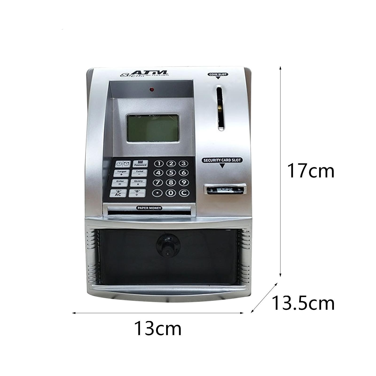 ATM Piggy Bank for Kids Money Saving Box for Ages 3 4 5 6 7 8 Years Old
