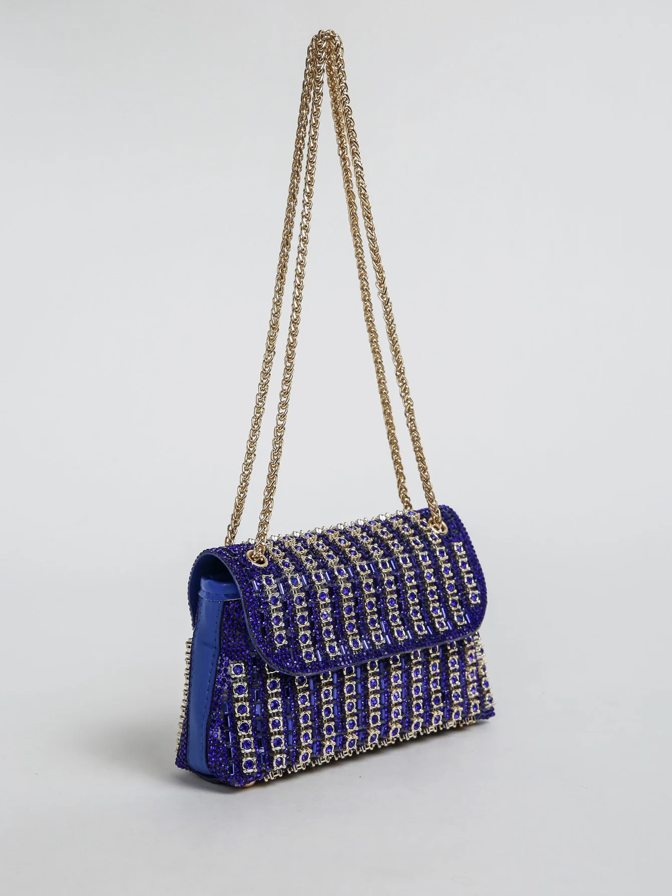 1PC Multicolor Square BagGlitter BlingShiny GlamorousElegantExquisite Small Chain Decor Shoulder Evening BagTop 250528