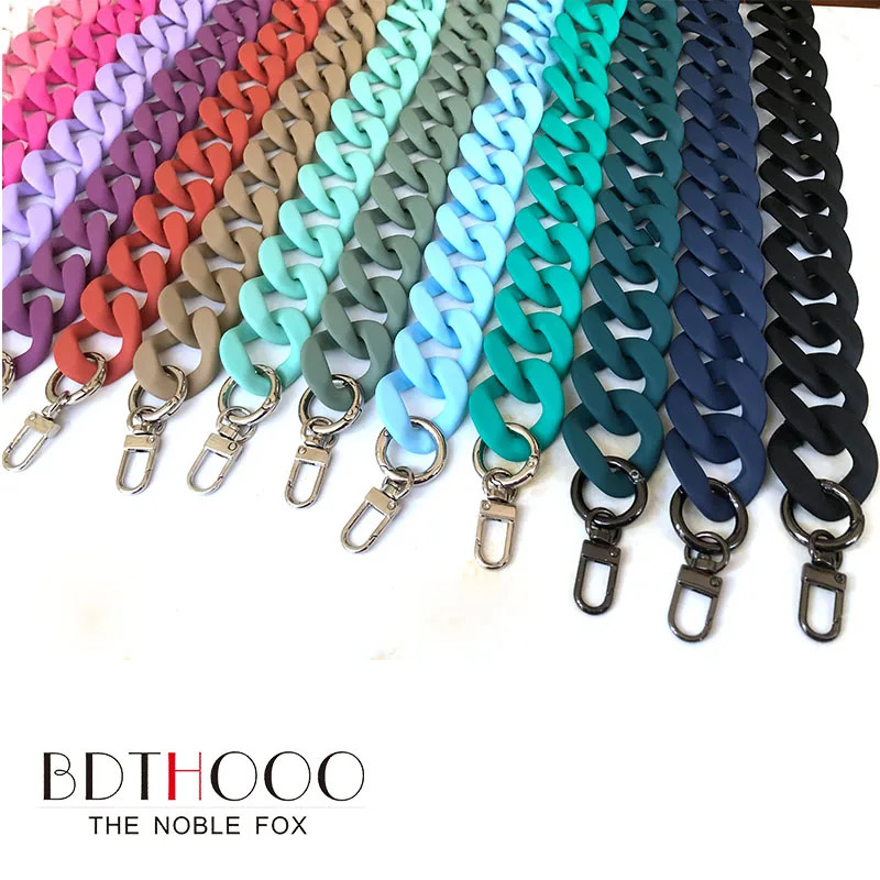 Acrylic Womens Bag Shoulder Straps Acrylic Chain Straps for Purse Handbags Chunky Chain Purse Strap 250528