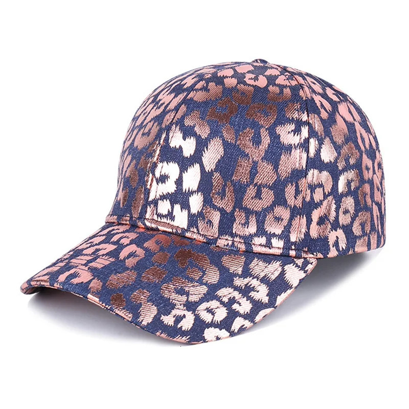 Leopard Print Plain Color Baseball Cap Breathable Sunshade Warm Couple Hat For Forthe four seasons 250603