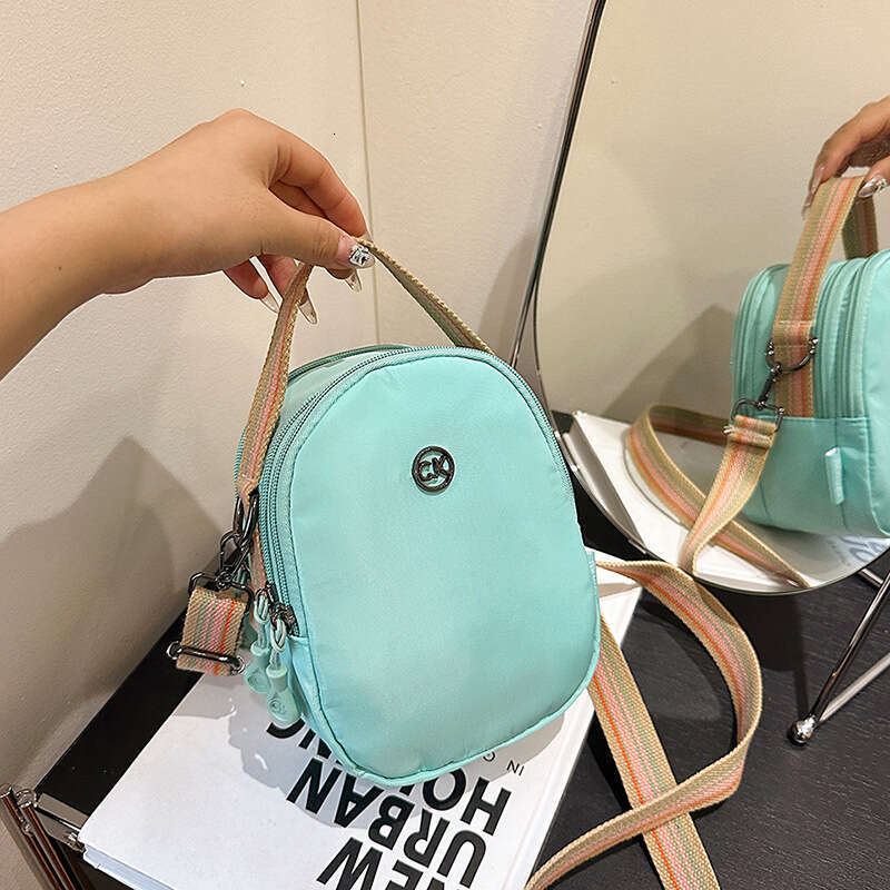 for Women Crossbody 2025 New Mini Phone Pouch Ultra-light Handheld Simple Women's Stylish Canvas Small Bag