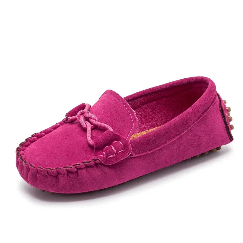 Children Suede Shoes Spring Summer Breathable Slip on Casual Kids Sneakers Boy Girl Baby Toddler Boat Shoes Flats Loafers 250604
