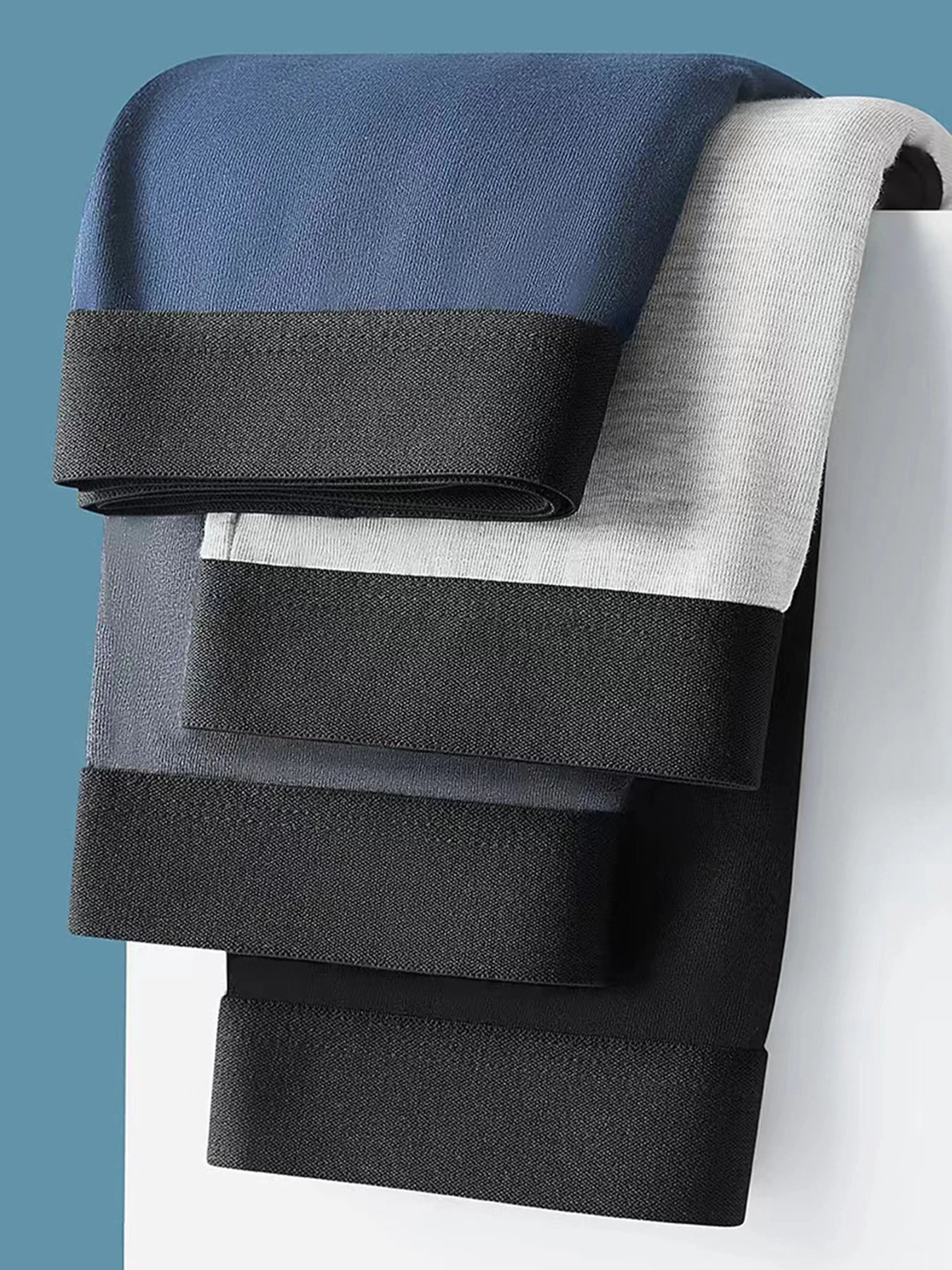 8PCS Mens Underwear Fashion Underpant High Stretch Boxer Shorts Breathable Fashion Mens Panties Comfortable Plus Size L-4XL 250605