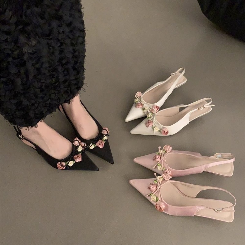 Chic Elegance for Summers - Ladies' Designer High Heeled Flip Flops