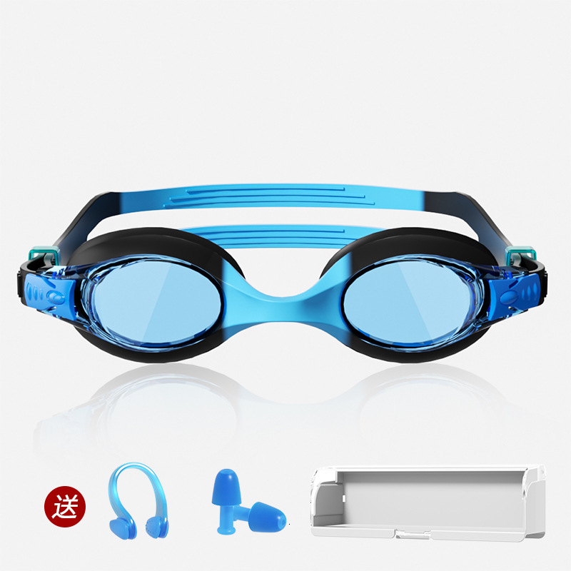 Children's HD Waterproof Anti-Fog Swimming Glasses Professional Diving Fashionable Swim Goggles Factory